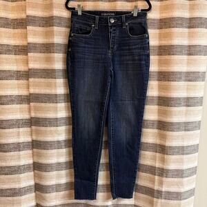 Maurices Dark Wash Skinny Jeans Size 2